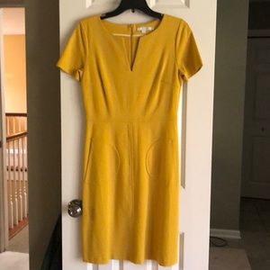 Boden Ponte sun gold dress
